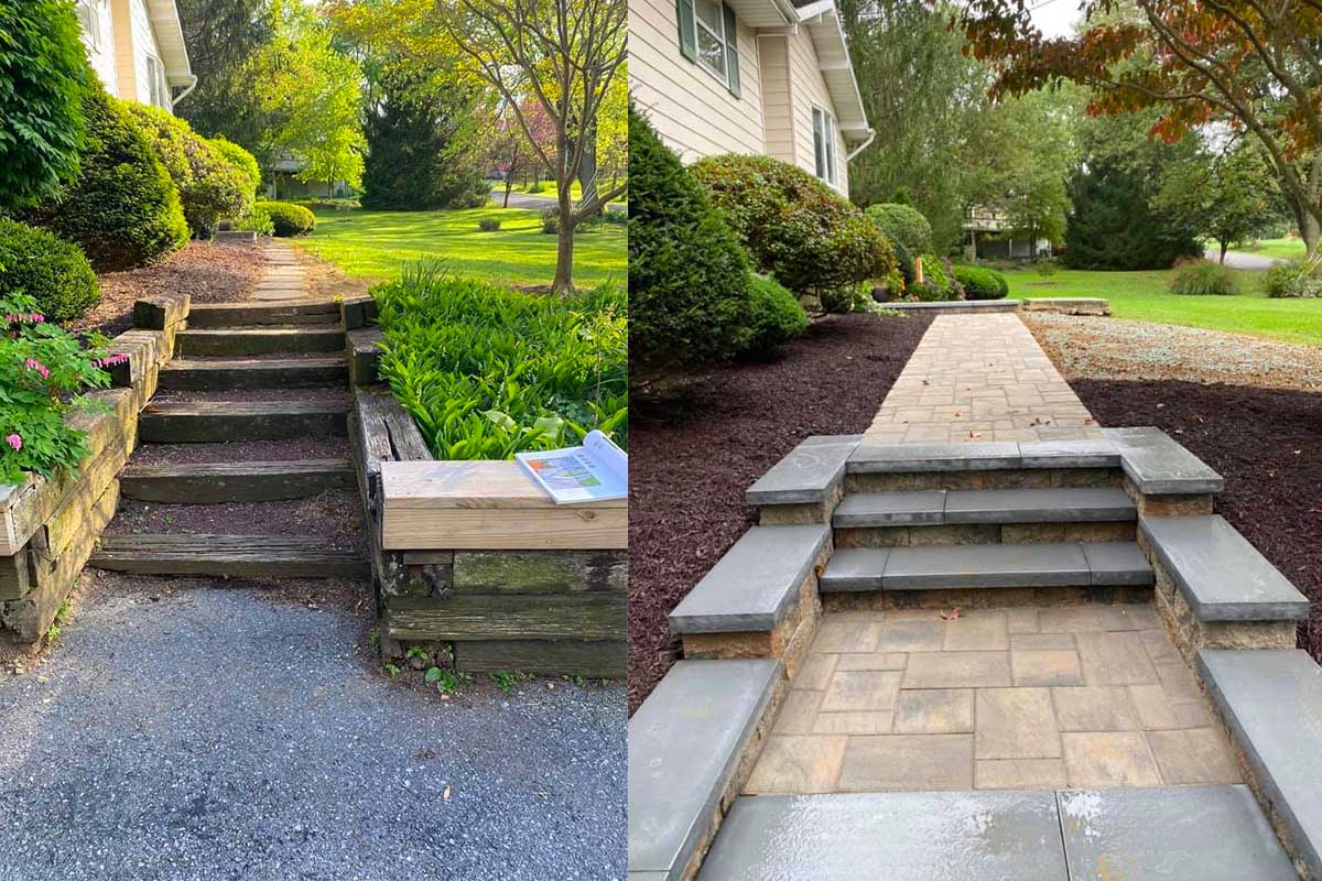 paver walkway lehigh county pa