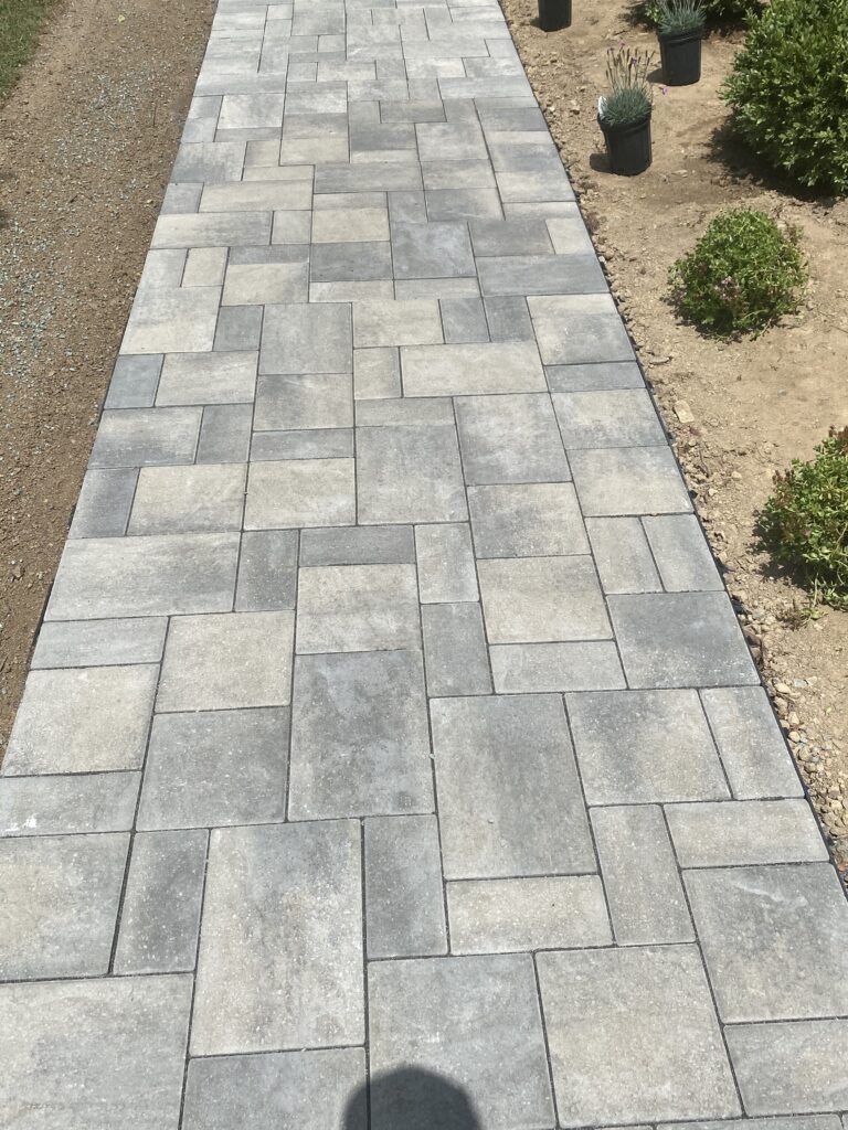 Coopersburg Sidewalk and landscape2