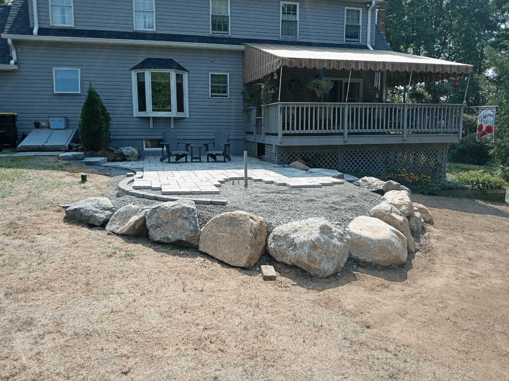 Emmaus Patio - During